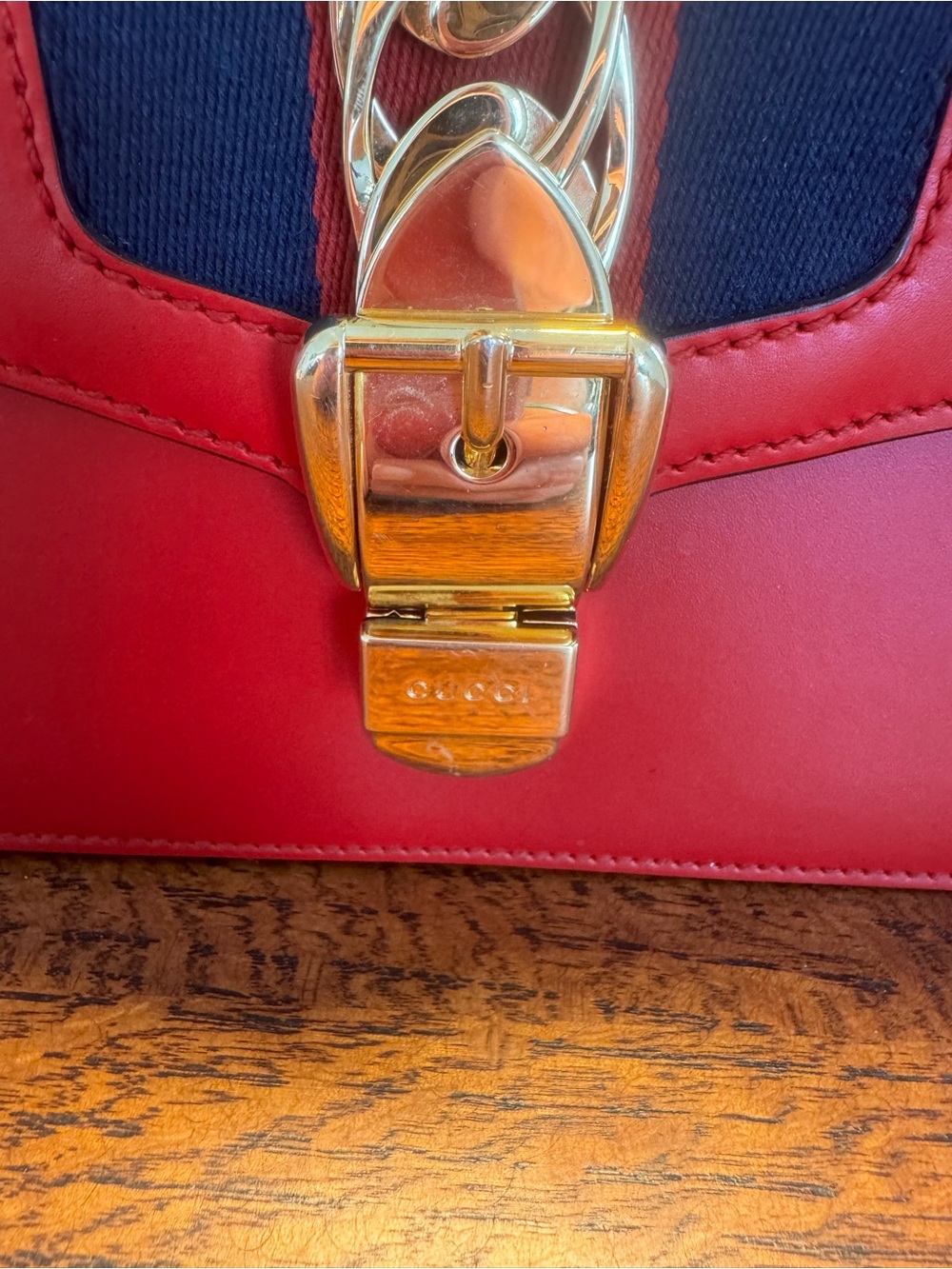 Gucci Small Sylvie Shoulder Bag - EUC w/COA - Picture 11 of 16